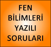 fen yazılı soruları